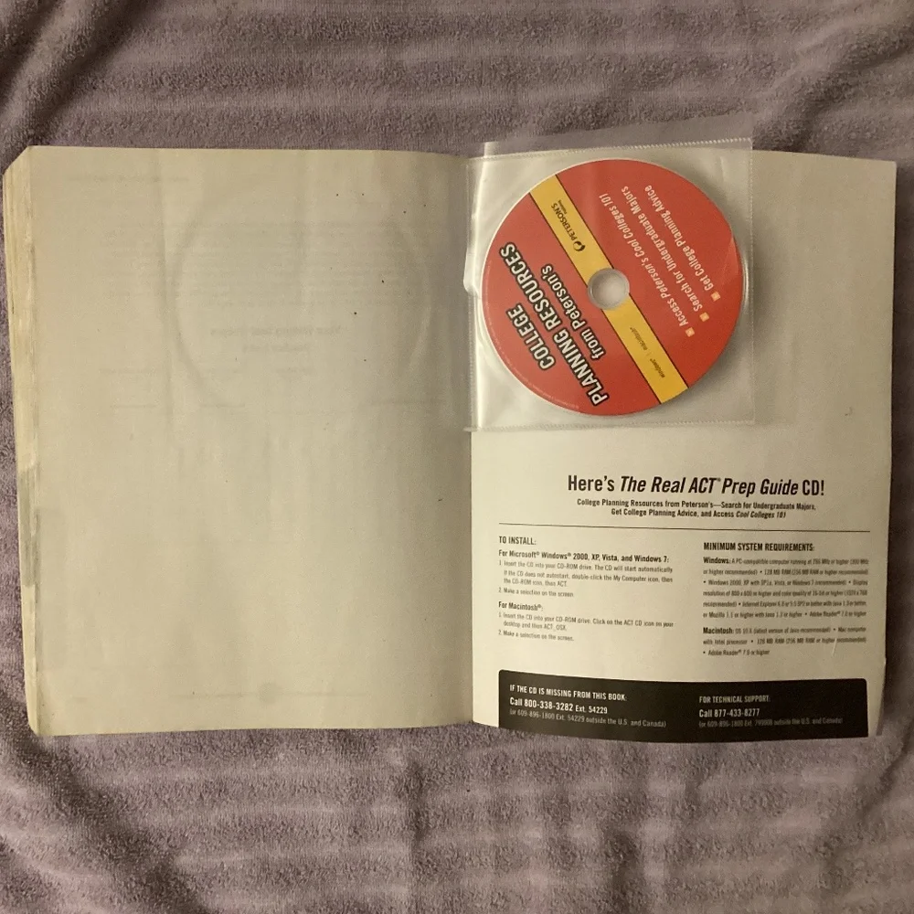 The Real ACT Prep Guide 3rd edition - Picture 3 of 3